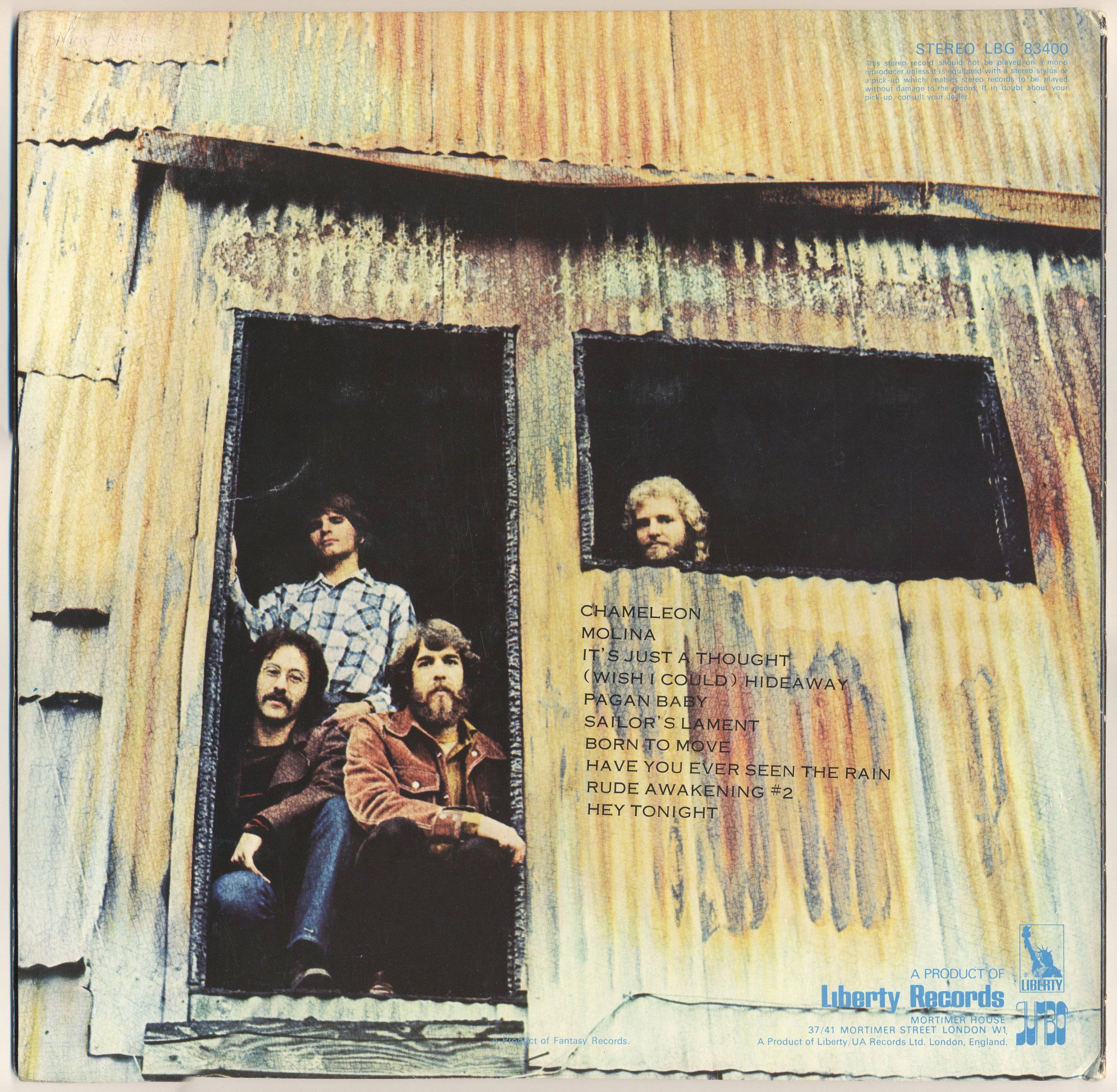 Creedence Clearwater Revival Pendulum [lp ak gbr]